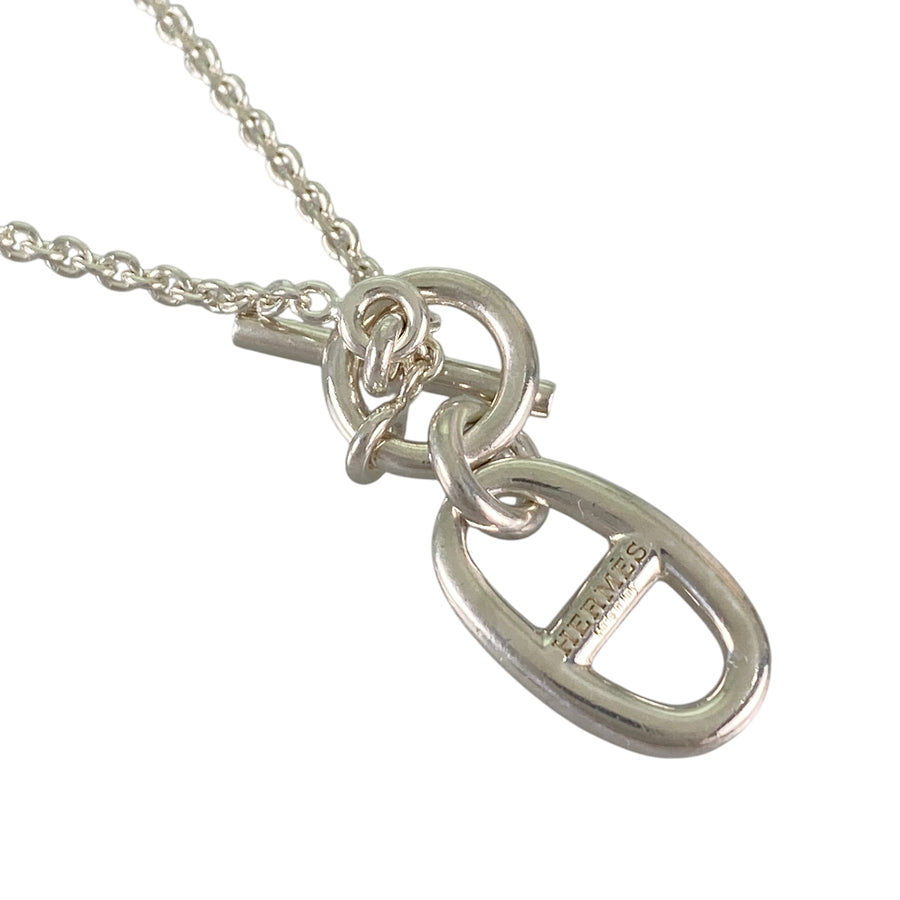 HERMES Chaine d'Ancre Amulet Necklace