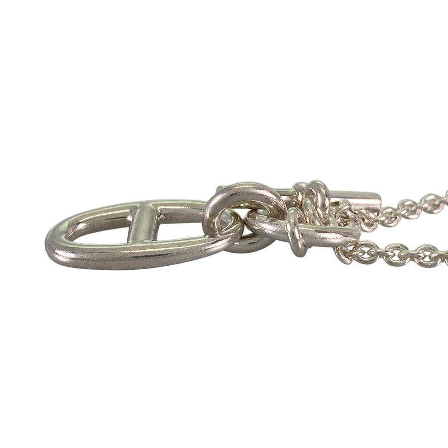 HERMES Chaine d'Ancre Amulet Necklace