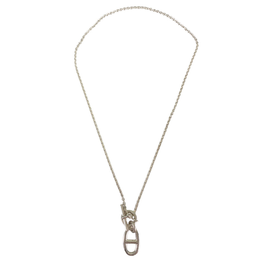 HERMES Chaine d'Ancre Amulet Necklace