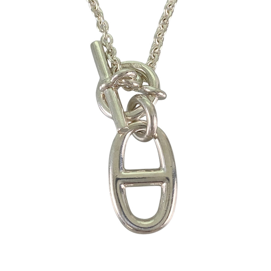 HERMES Chaine d'Ancre Amulet Necklace