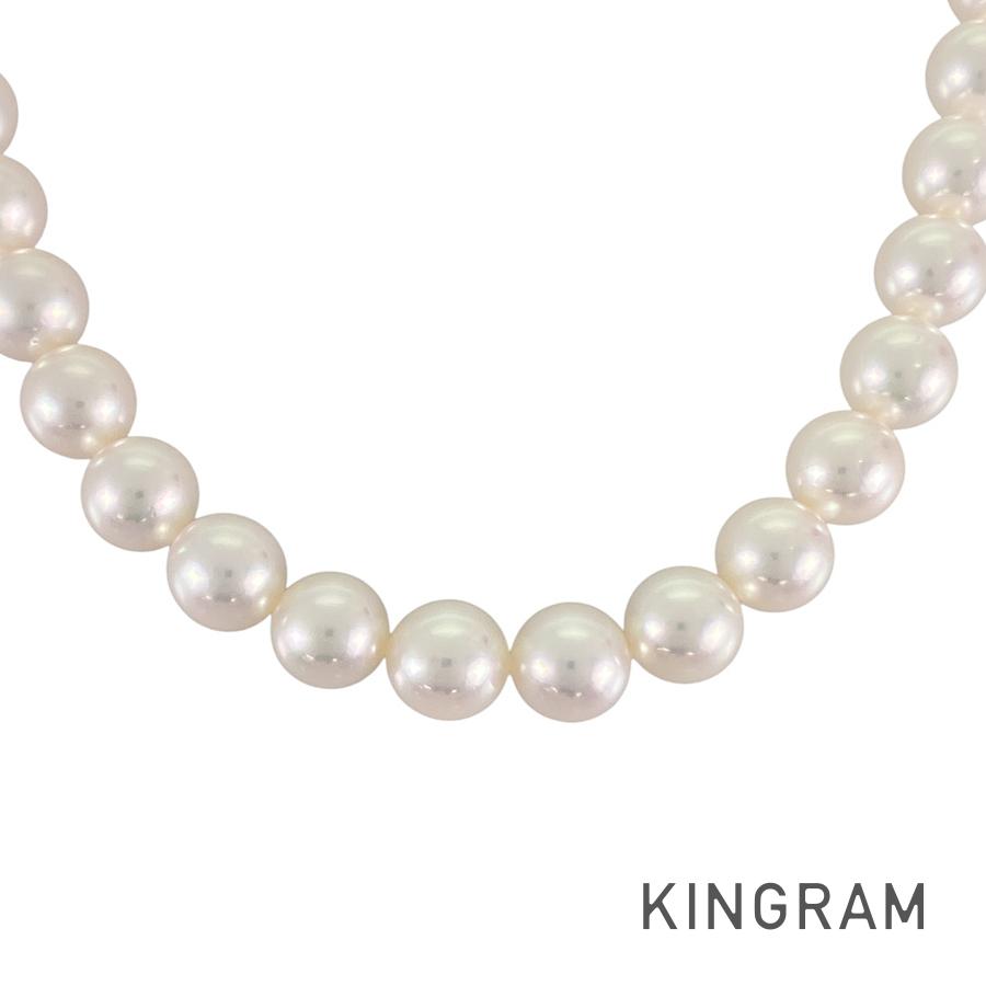 MIKIMOTO M charm Necklace