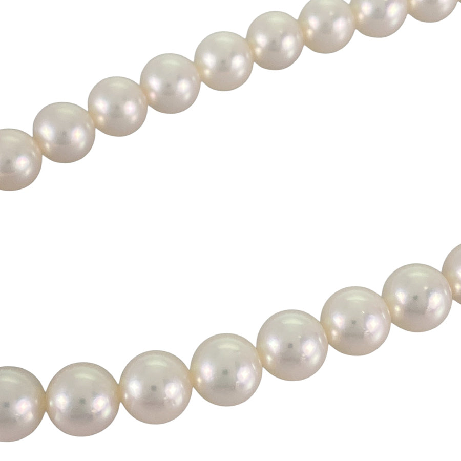 MIKIMOTO M charm Necklace
