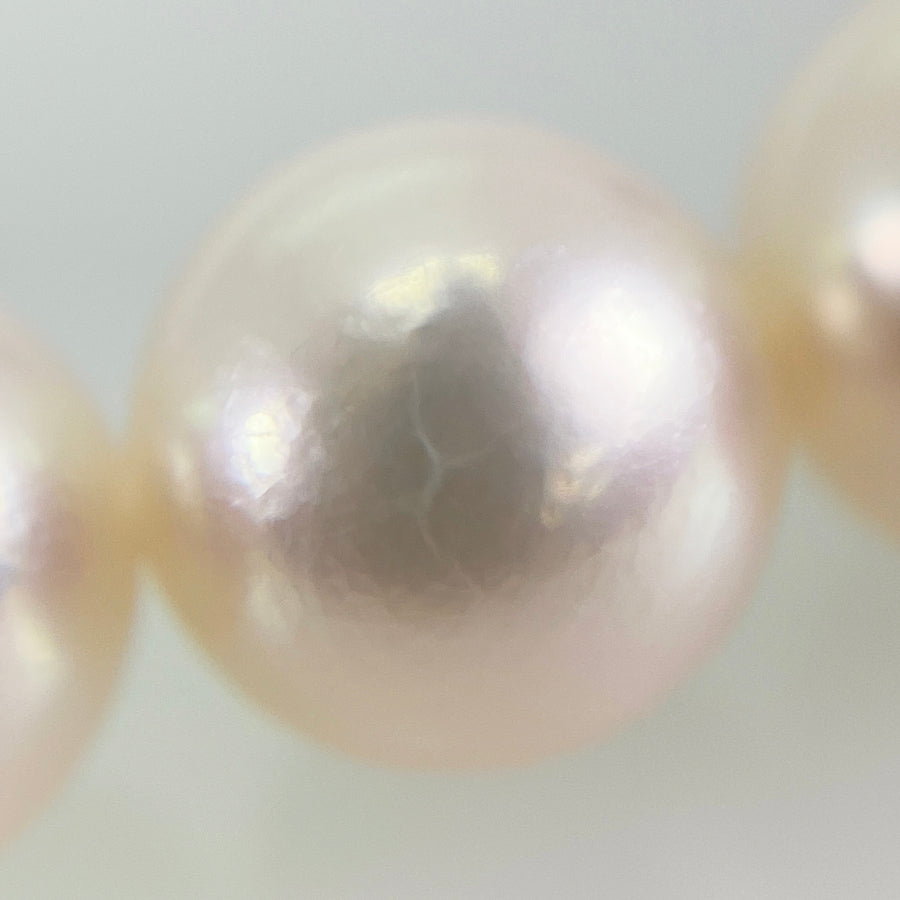 MIKIMOTO M charm Necklace