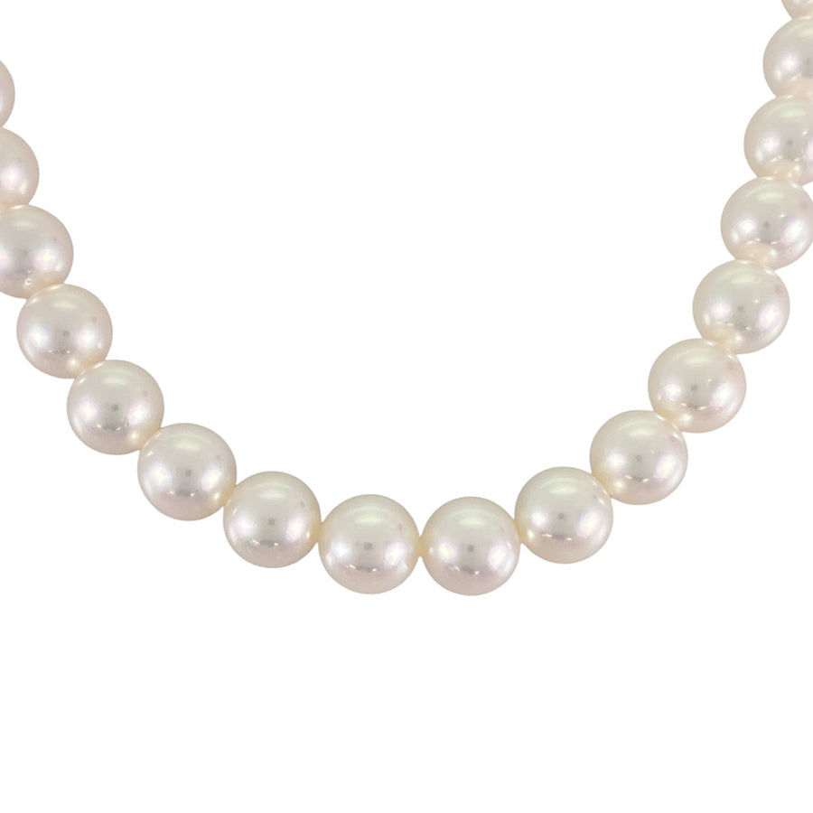MIKIMOTO M charm Necklace