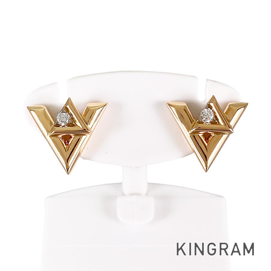 LOUIS VUITTON LV Vault One Q90975 Earring