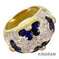 Ring Yellow gold Sapphire