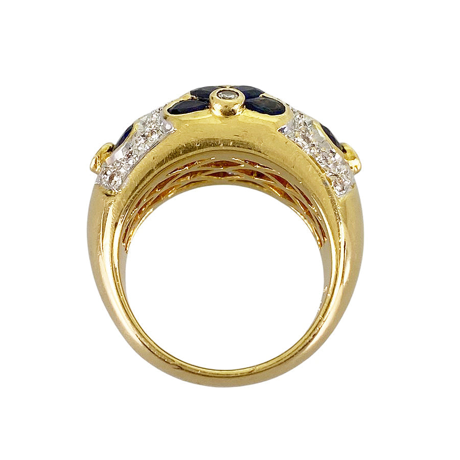 Ring Yellow gold Sapphire