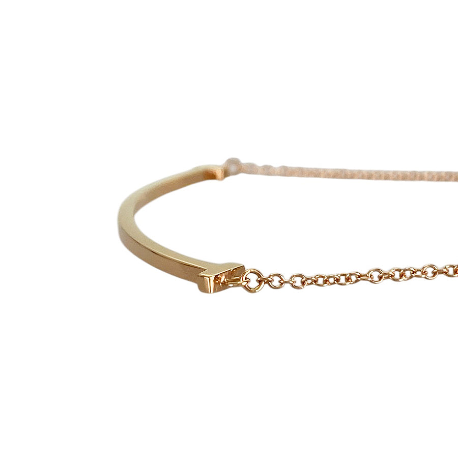TIFFANY&Co. T Smile Small Necklace