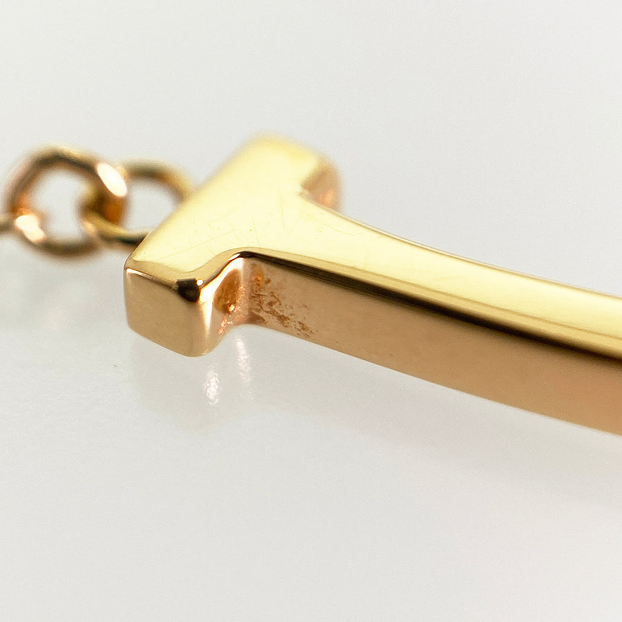 TIFFANY&Co. T Smile Small Necklace