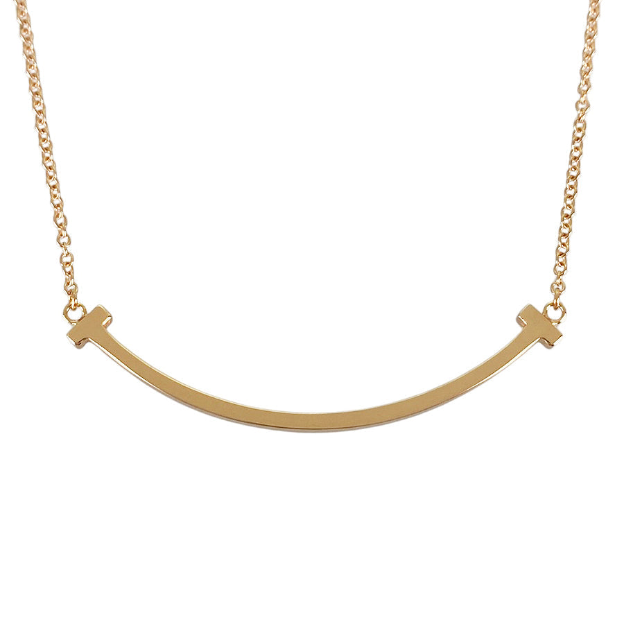 TIFFANY&Co. T Smile Small Necklace