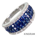 Ring White gold Sapphire