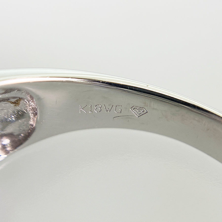 Ring White gold Sapphire