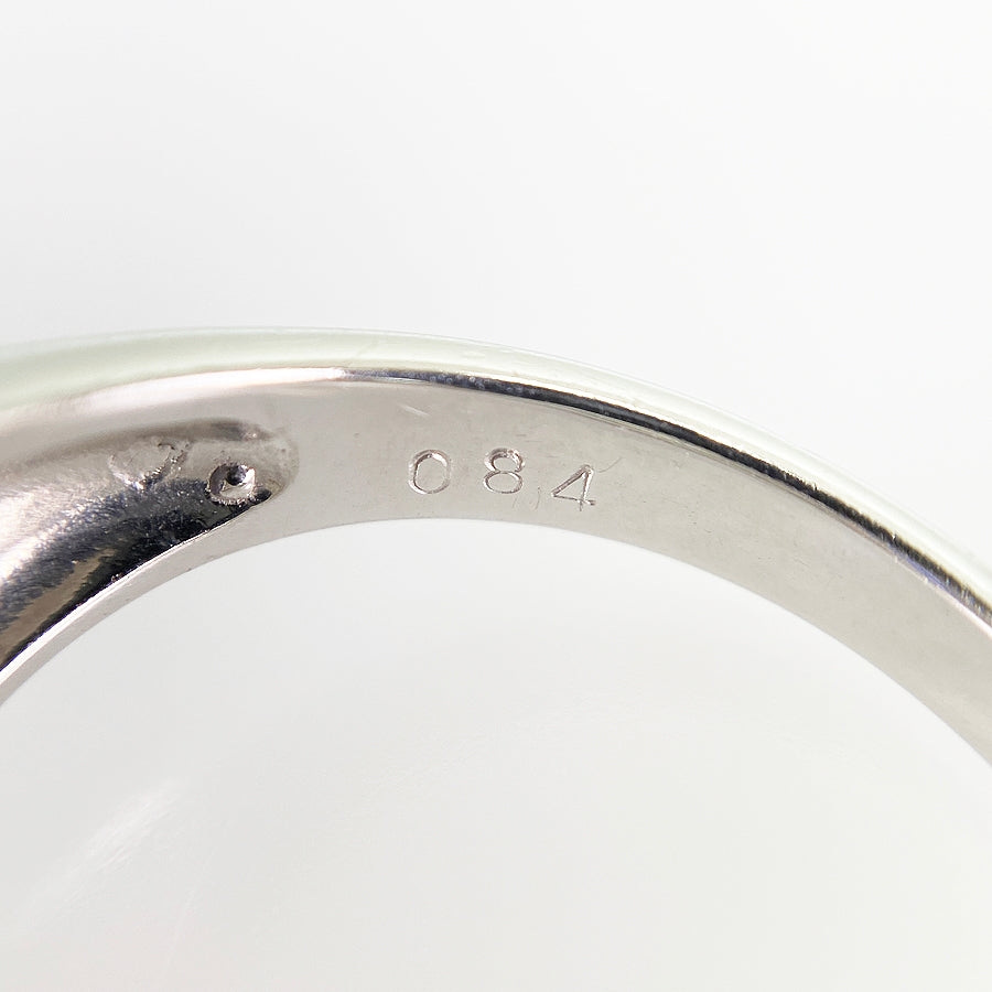 Ring Platinum Blue Sapphire