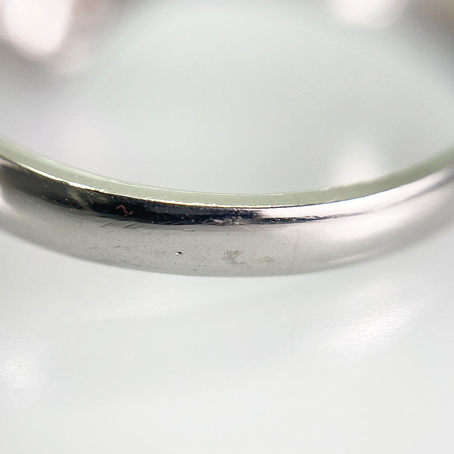 Ring Platinum Yellow Sapphire