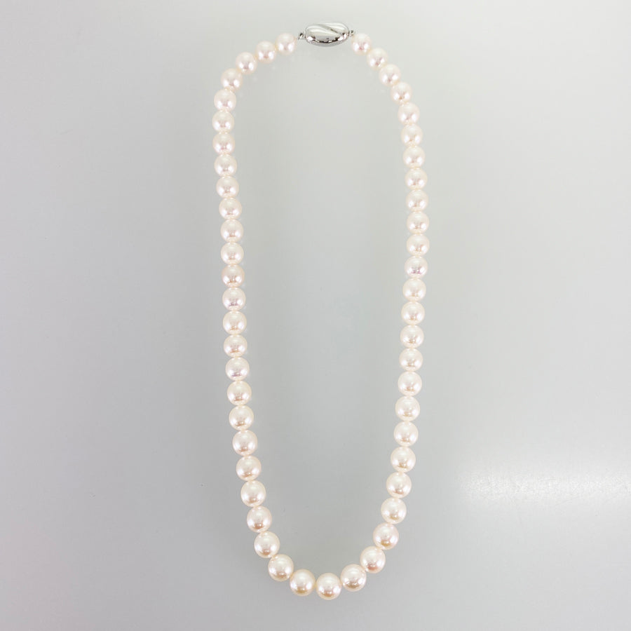 Necklace Silver Akoya Pearl