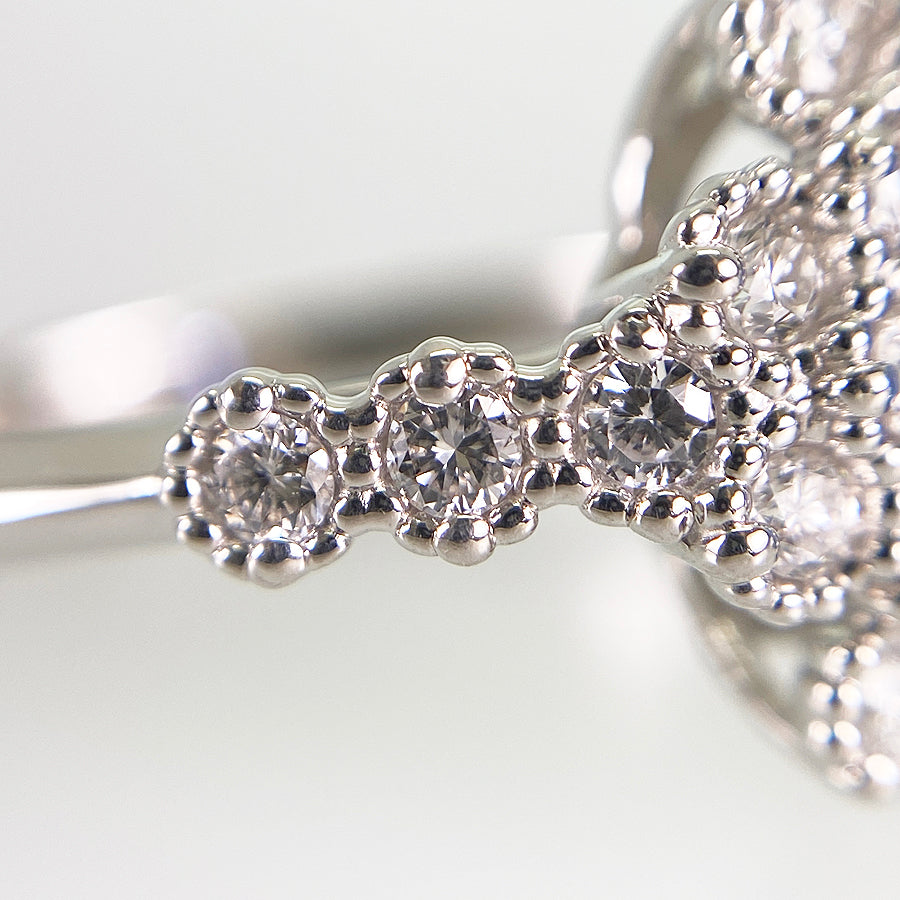 Ring Platinum Sapphire