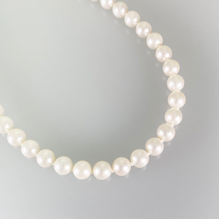 Necklace Silver Akoya Pearl