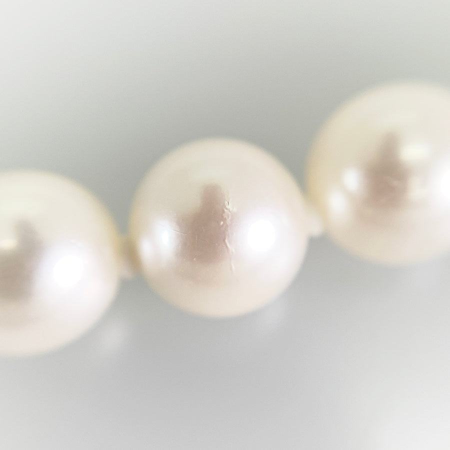 Necklace Silver Akoya Pearl