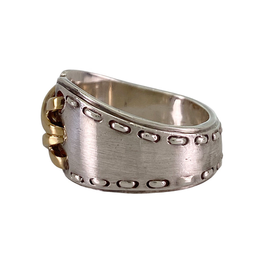 HERMES Mexican double corset Ring