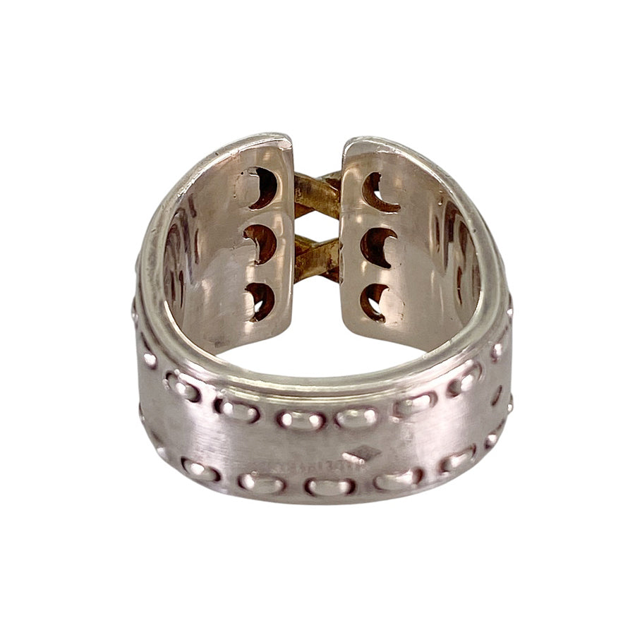 HERMES Mexican double corset Ring
