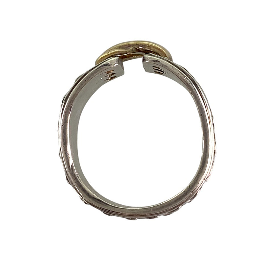 HERMES Mexican double corset Ring