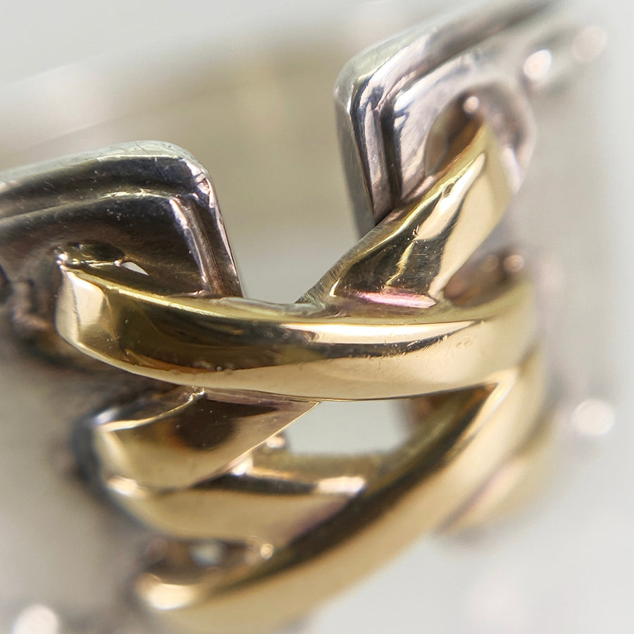 HERMES Mexican double corset Ring