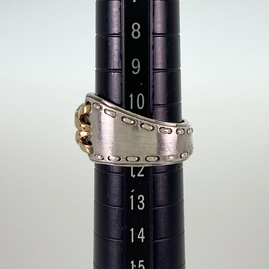 HERMES Mexican double corset Ring