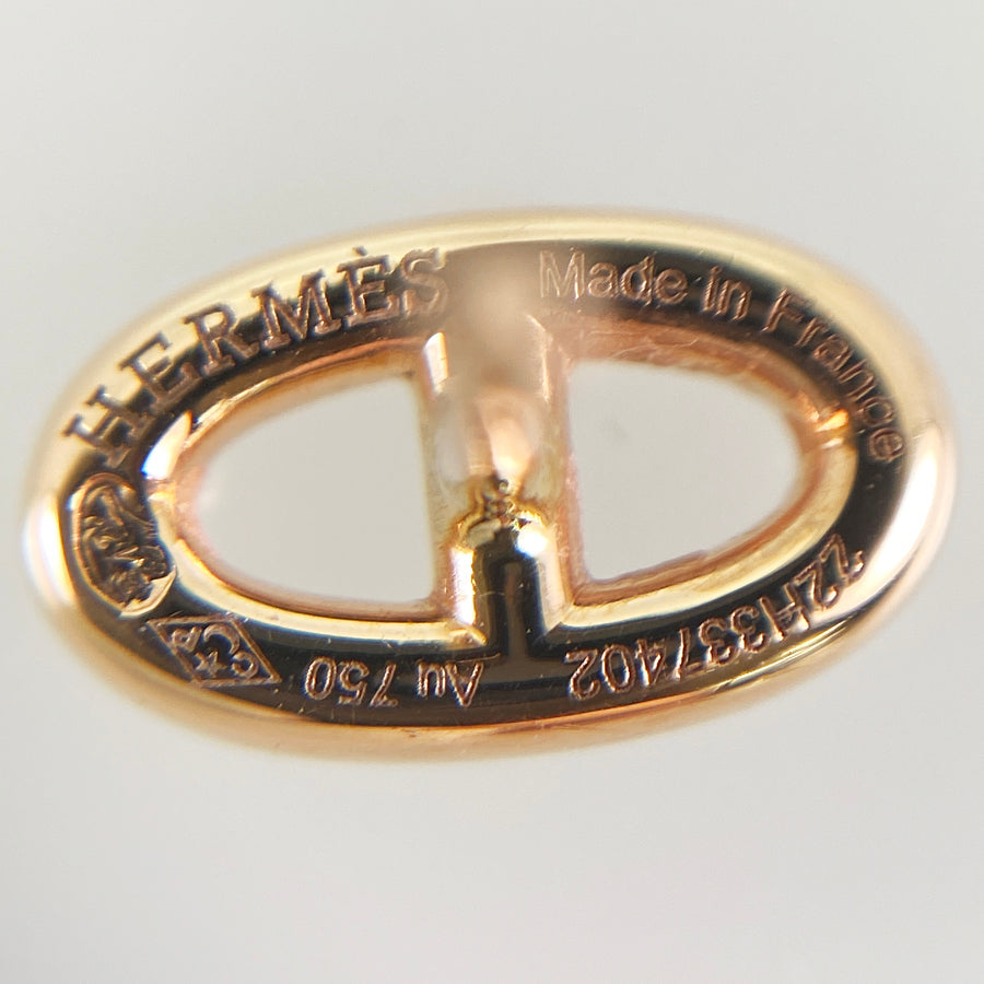 HERMES Chaine d'Ancre Earring