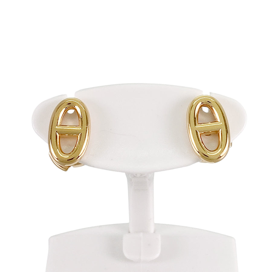 HERMES Chaine d'Ancre Earring