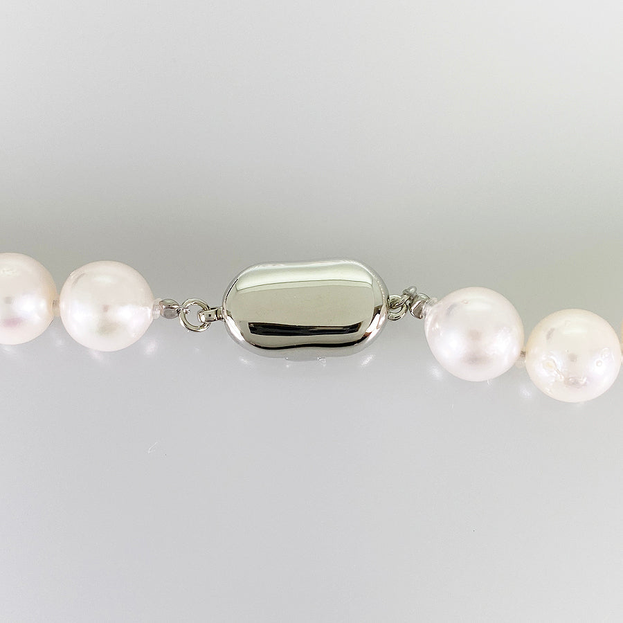Necklace Silver Akoya Pearl