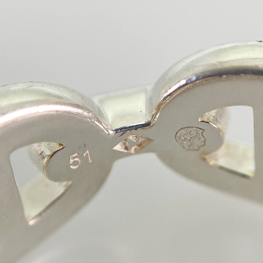 HERMES Chaine d'Ancre Enchene PM Ring