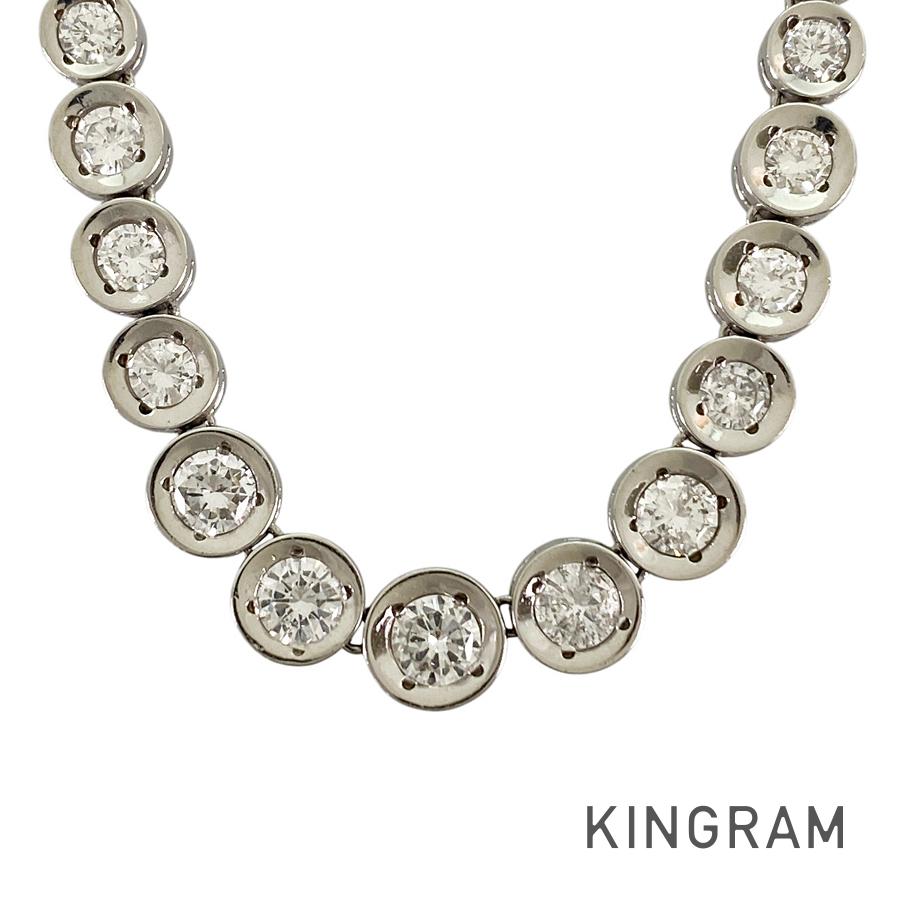 Tennis necklace Platinum Diamond