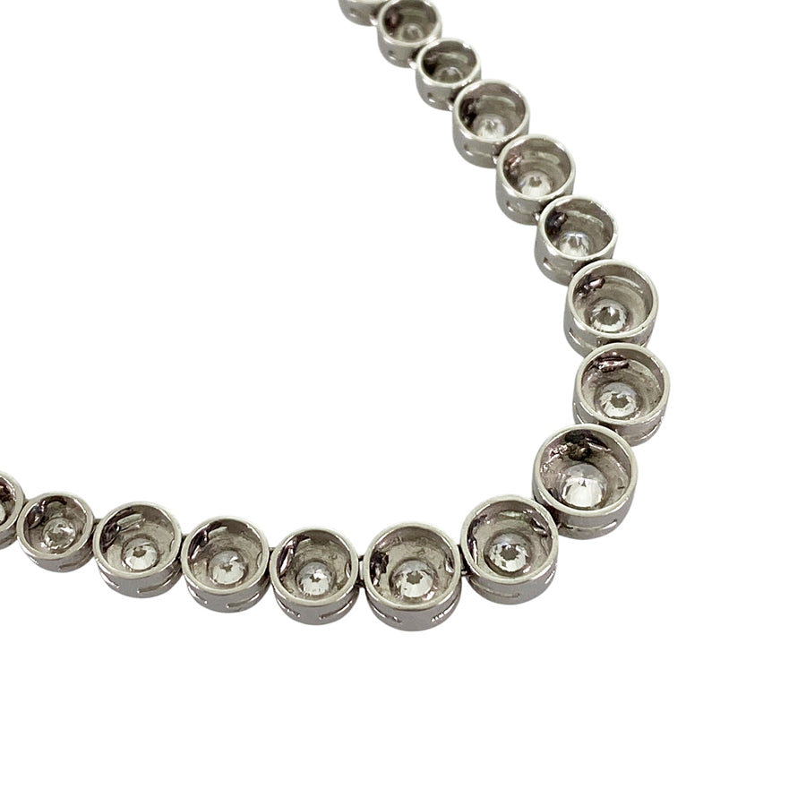 Tennis necklace Platinum Diamond