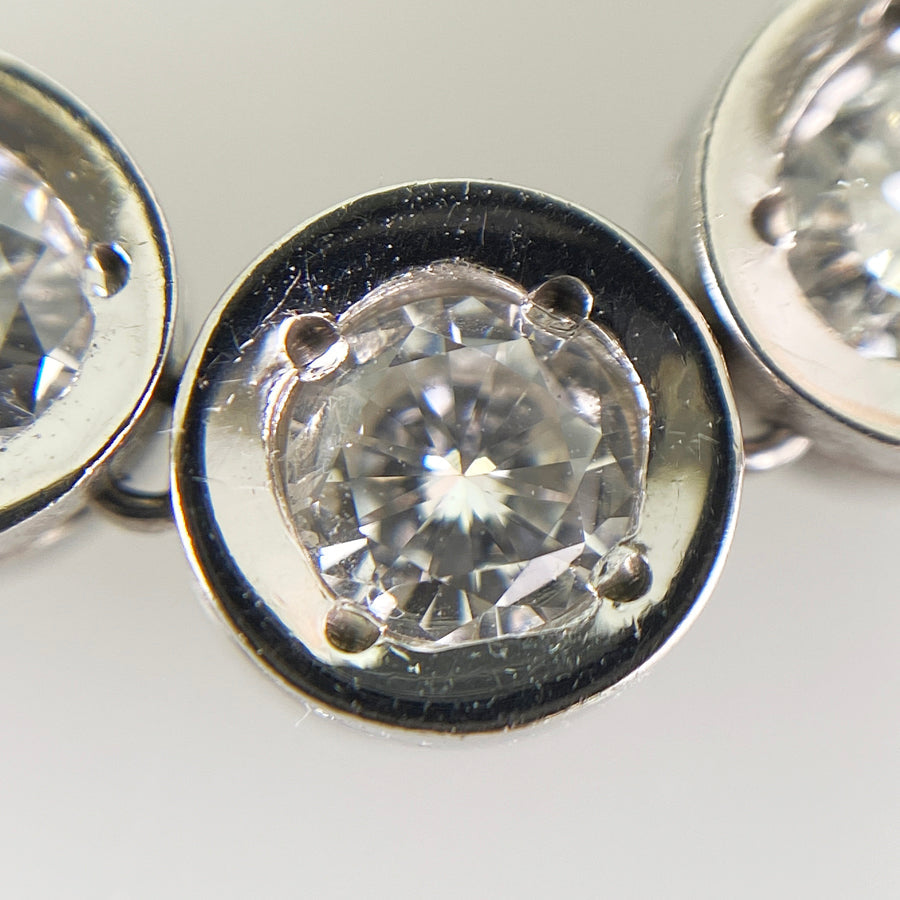 Tennis necklace Platinum Diamond
