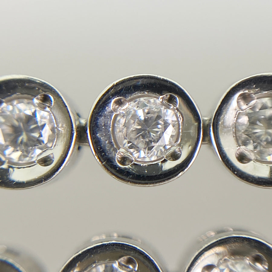 Tennis necklace Platinum Diamond
