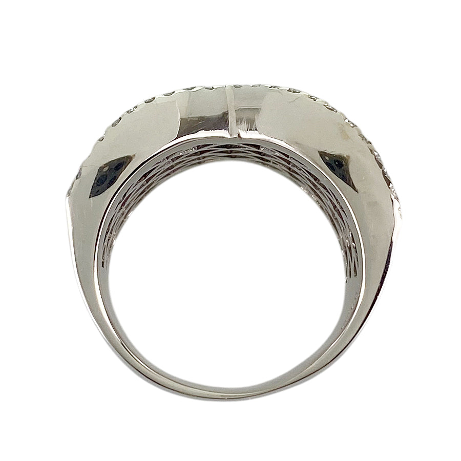 Ring White gold Ruby