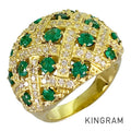 Ring Yellow gold Emerald