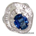 Ring Platinum Sapphire