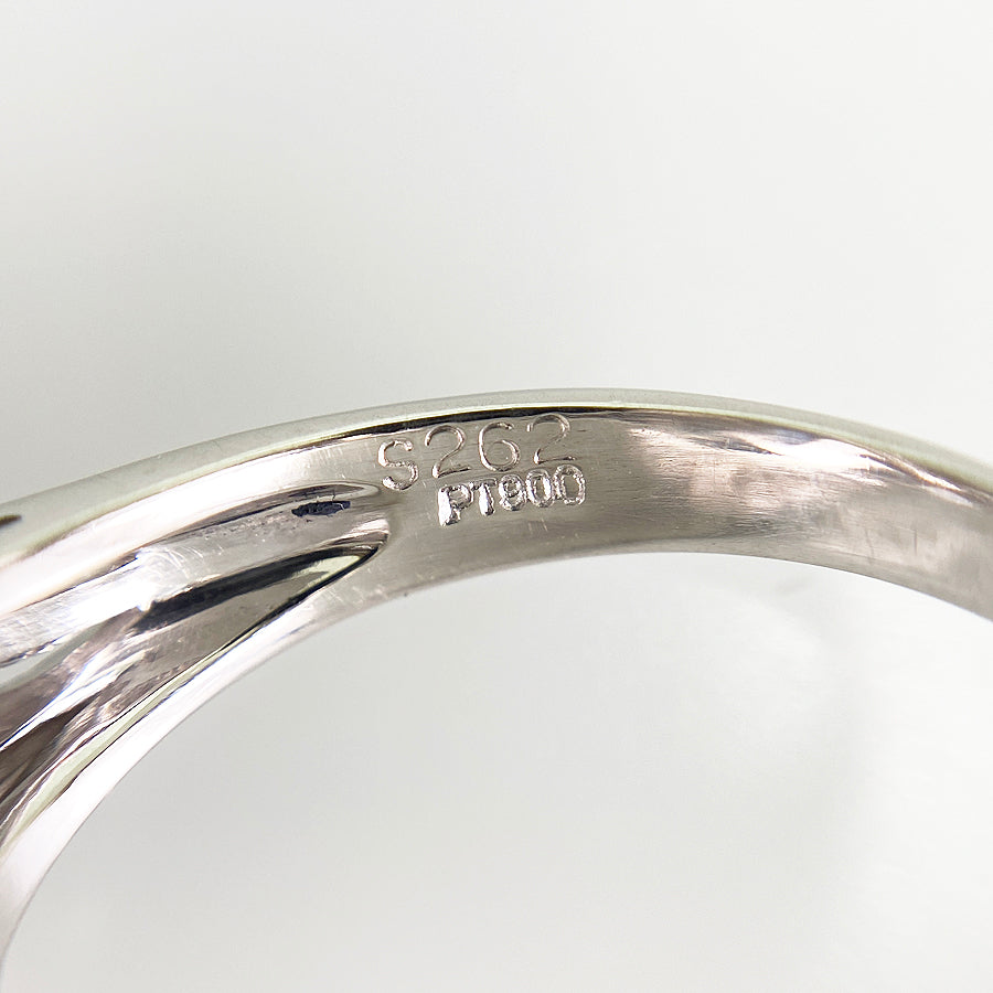Ring Platinum Sapphire