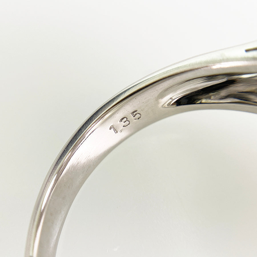 Ring Platinum Sapphire