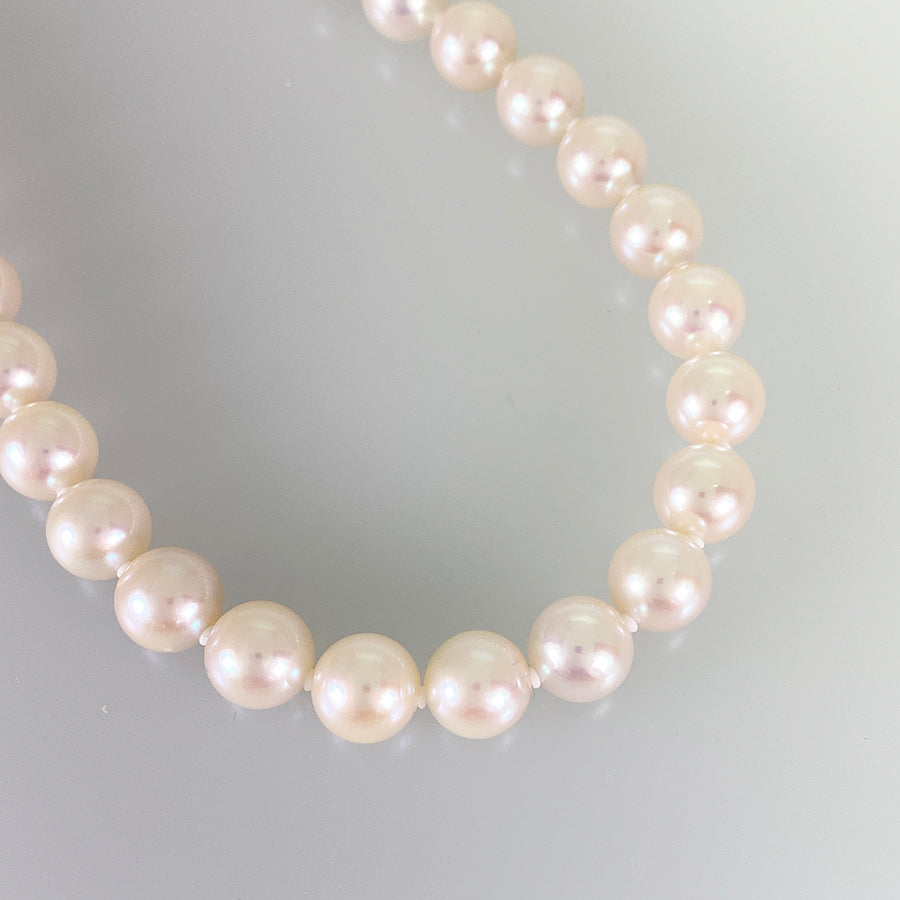 Necklace Silver Akoya Pearl