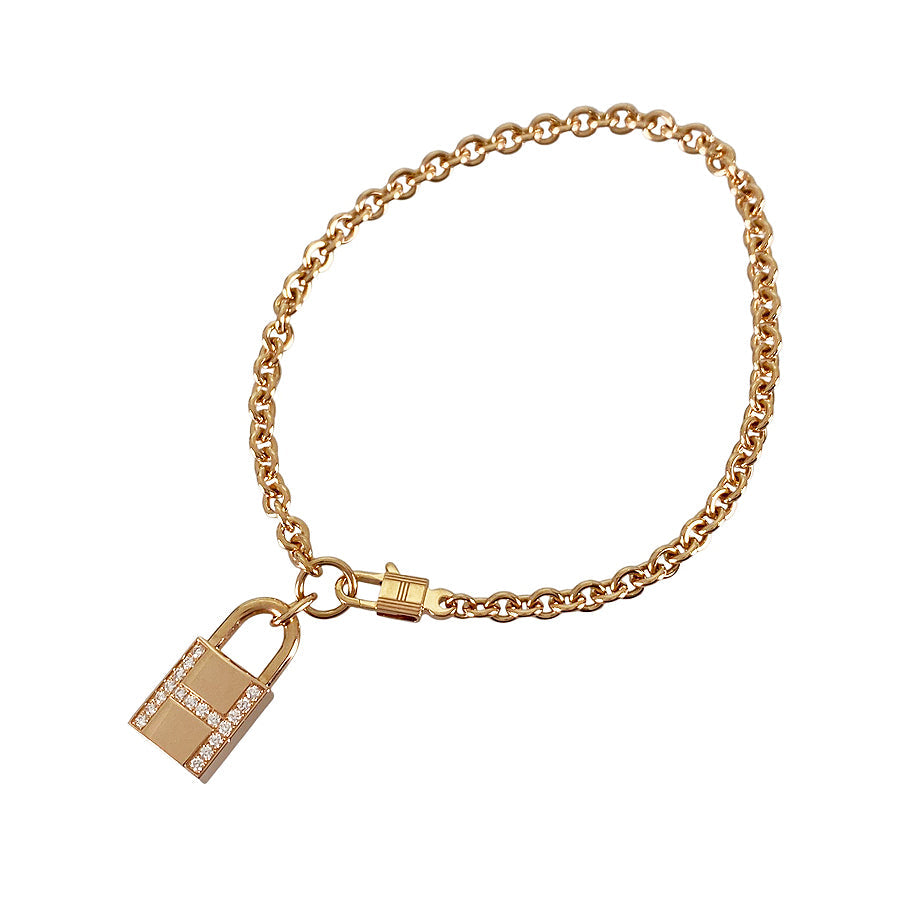 HERMES Kelly Cadena SH size Bracelet