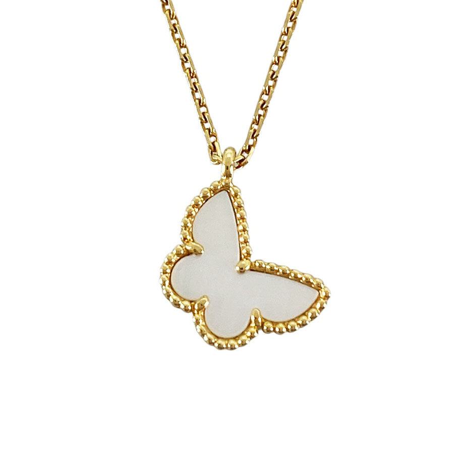 Van Cleef & Arpels Sweet Alhambra Butterfly Necklace