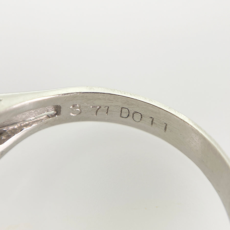Ring Platinum Aquamarine