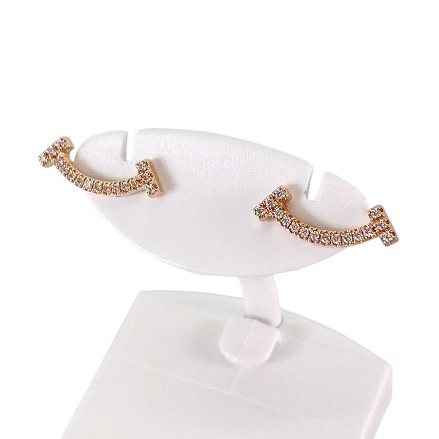 TIFFANY&Co. T Smile mini Earring