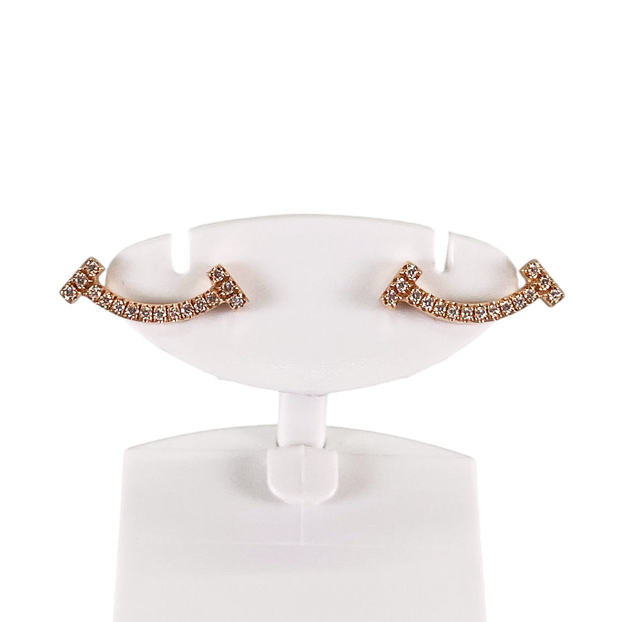 TIFFANY&Co. T Smile mini Earring
