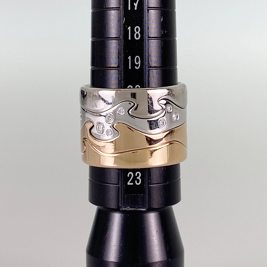 Georg Jensen Fusion quadruple Ring