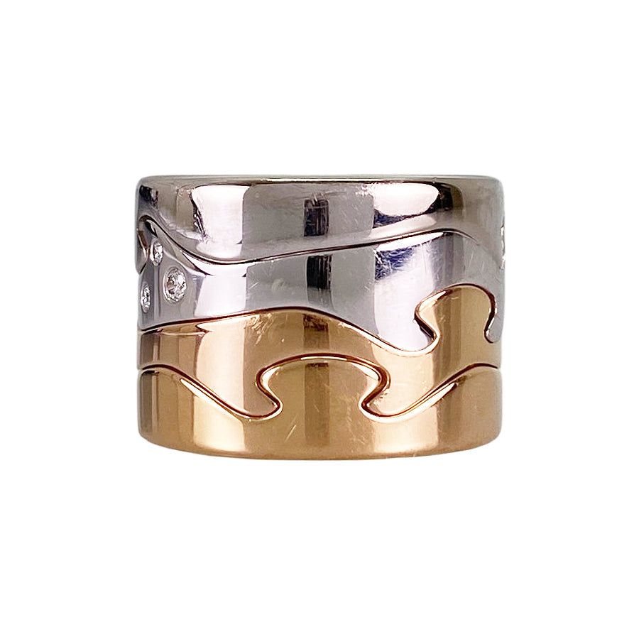 Georg Jensen Fusion quadruple Ring