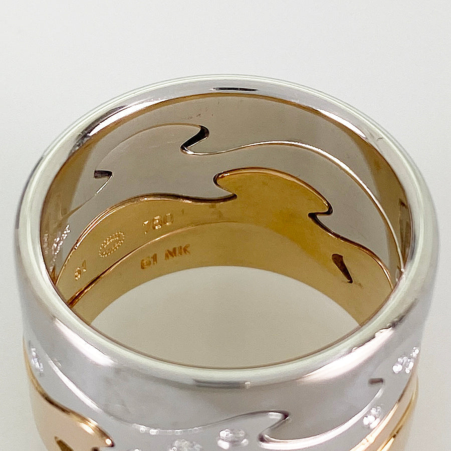 Georg Jensen Fusion quadruple Ring