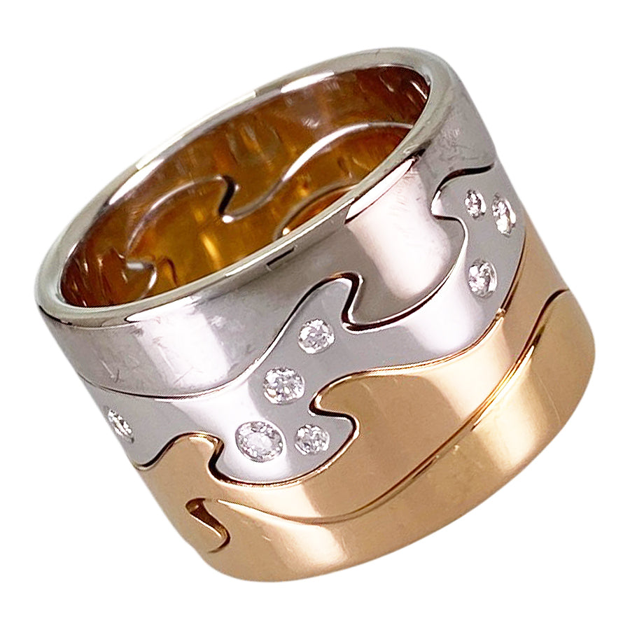 Georg Jensen Fusion quadruple Ring